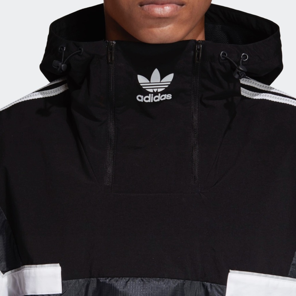 🕹Adidas Originals Vintage Inspired Windbreaker - Picture 2 of 8